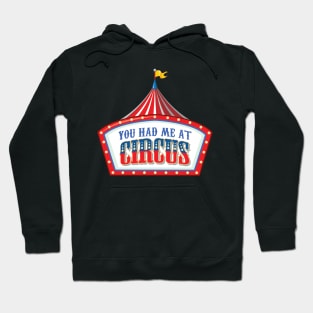 You Had Me At Circus - Circus Party Ringmaster Hoodie